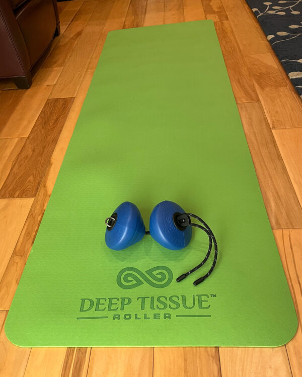 Deep Tissue Roller and Yoga Mat Package