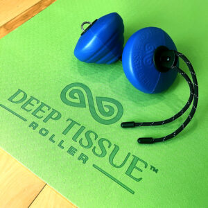 Deep Tissue Roller and Yoga Mat Package